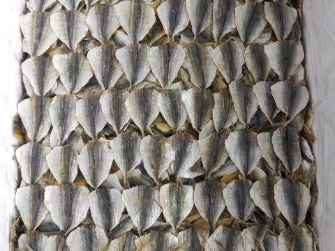 Dried Yellow Stripe Trevally