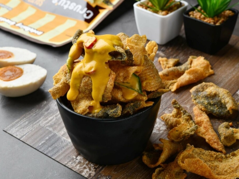 Salted Egg Fish Skin