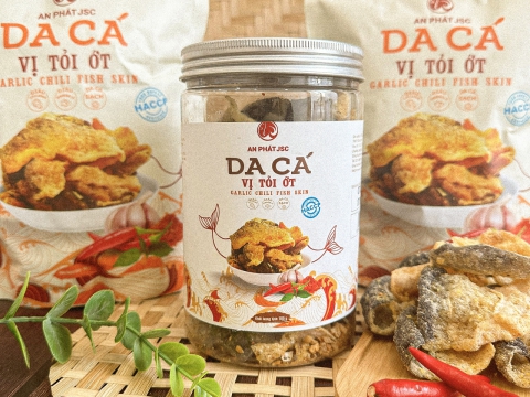 Garlic Chili Fish Skin