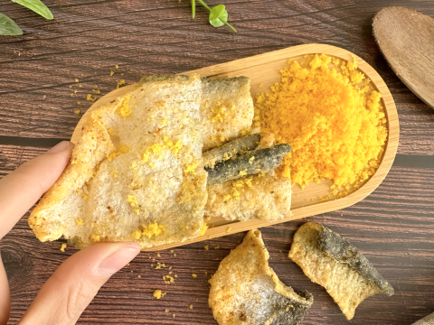 Salted Egg Fish Skin