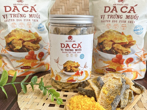 Salted Egg Fish Skin