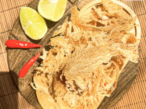 Dried Seasoned Shredded Squid