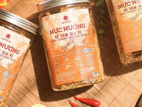 Dried Seasoned Shredded Squid