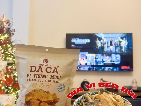 Salted Egg Fish Skin