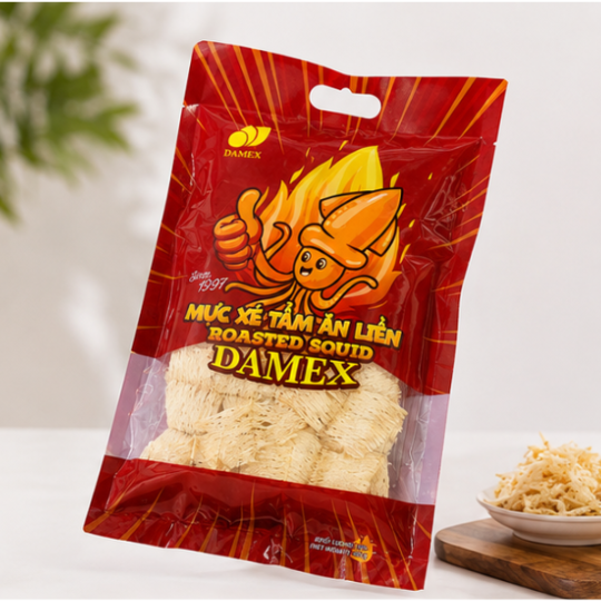 Dried Seasoned Shredded Squid 90G