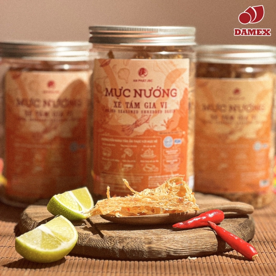 Dried Seasoned Shredded Squid