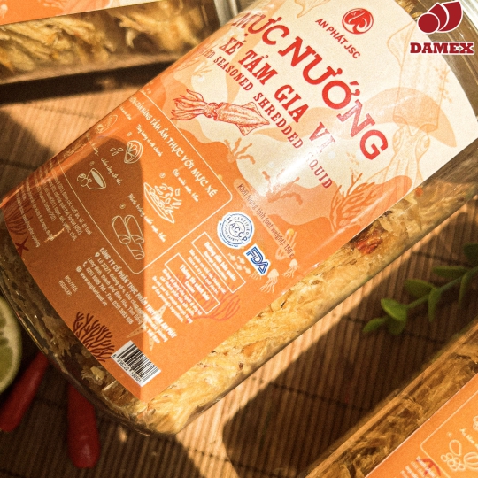 Dried Seasoned Shredded Squid